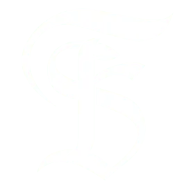 A white logo with the letter f, perfect for a Florida Wedding or Florida Wedding Venue.